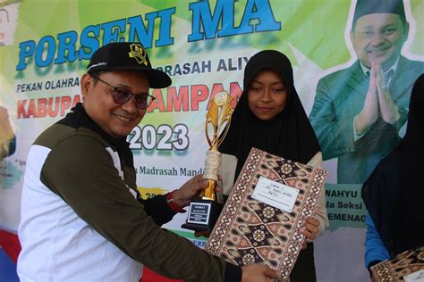 Seleksi PORSENI Tingkat Madrasah Aliyah Se Kab Sampang Tahun 2023 MA