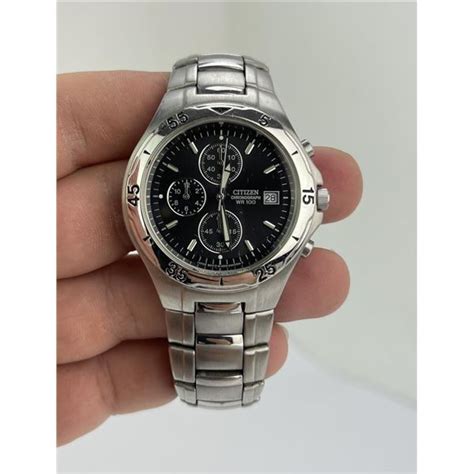 Citizen Chronograph Wr 100 Mens Watch 0510 K002249