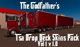 The Godfather S TSA Drop Deck Skins Pack Vol 1 V1 0 ATS ETS2 ATS Mod