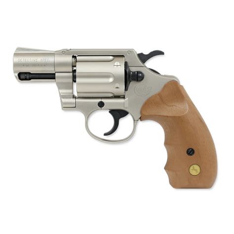 Colt Detective Special Nickel Holz Schreckschussrevolver Mm Rk