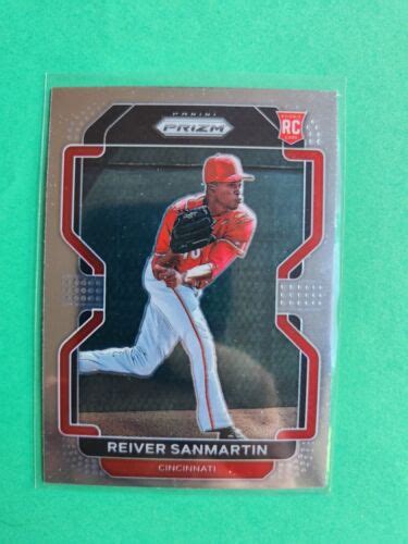 Reiver Sanmartin 2022 Panini Prizm Tier II 160 Reds EBay