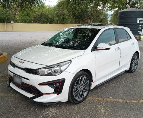 Kia Rio Hatchback S Pack Usado 2022 Color Blanco Precio 350 000