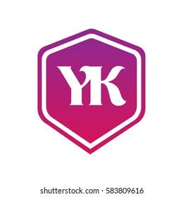 Yk Logo Stock Vector Royalty Free 583809616 Shutterstock