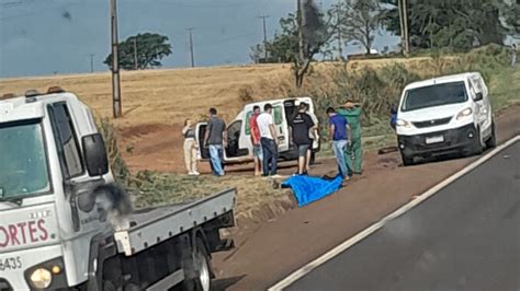 Identificado motociclista que morreu na BR 277 em Céu Azul CGN O