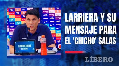 Larriera Fue Presentado Como Nuevo Dt De Alianza Lima Y Le Envi