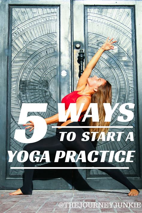 Ways To Start A Yoga Practice Allie Van Fossen