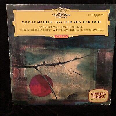 MAHLER Das Lied Von Der Erde JOCHUM Merriman Haefliger DGG TULIP