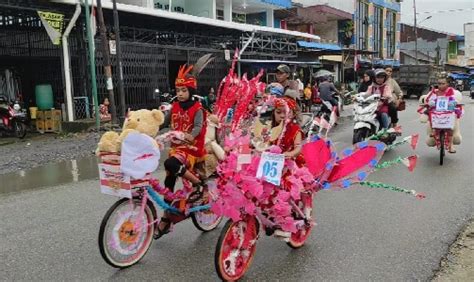 PPT Gelar Lomba Sepeda Hias di Kecamatan Tebas - sambas times