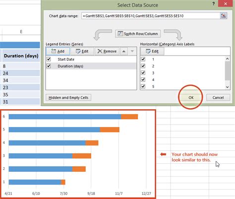 How To Make A Gantt Chart With Dates In Excel: A Visual Reference of ...