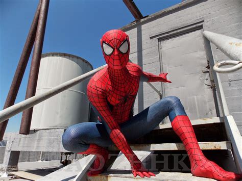 The Amazing Spiderman Tasm Jumpsuit Spider Man Cosplay Costume