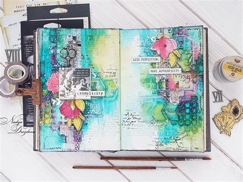 Mixed Media Art Journal Ideas Mixed Media Art Journal Ideen Art