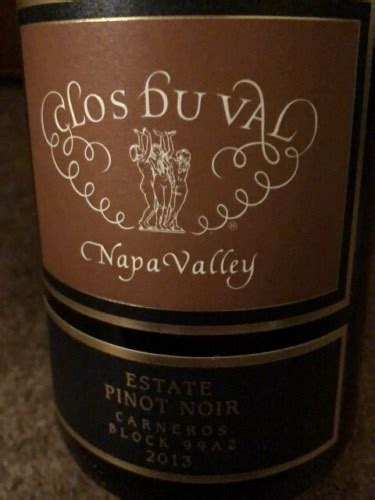 Clos Du Val Block A Estate Pinot Noir Vivino Us