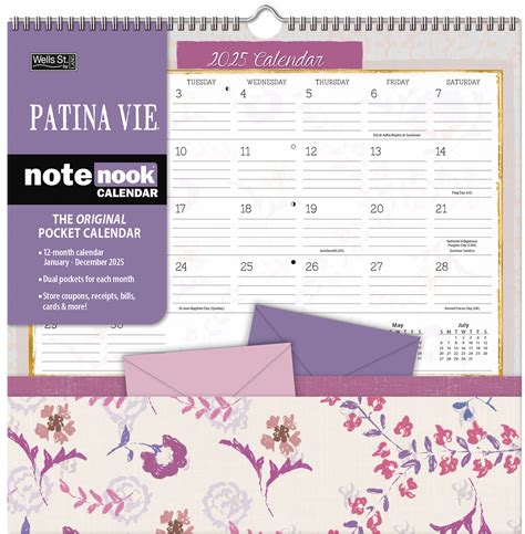 Patina Vie Pocket Note Nook Kalender Kopen Eenvoudig Online