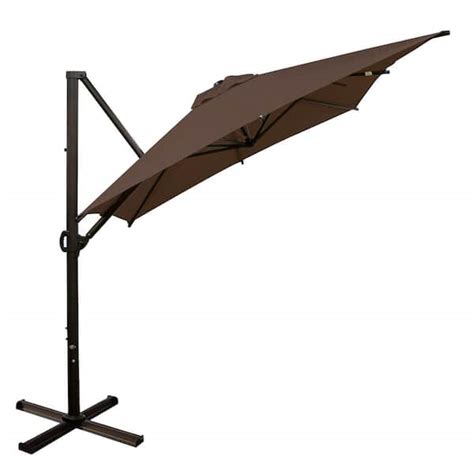 Abba Patio 10 Feet Offset Cantilever Umbrella Outdoor Hanging Patio Ideas