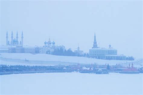 Premium Photo | Beautiful view of the city in the winter