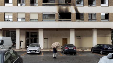 M S De Una Decena De Personas Trasladadas Al Hospital Por Un Incendio