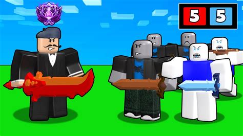 I Tried Solo Queuing 5v5 RANKED In Roblox Bedwars YouTube