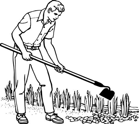 Man Gardening Vector Clipart image - Free stock photo - Public Domain ...