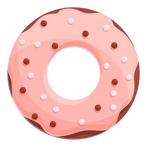 Icono De Donut Caricatura De Icono De Vector De Donut Para Dise O Web