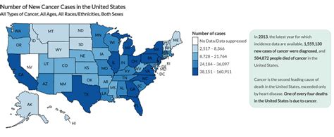 The Cdc Just Mapped Which States Have The Highest Rates Of Cancer In The Us