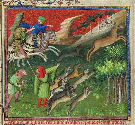 Gaston Phoebus The Hunting Book Das Buch Der Jagd Le Livre De