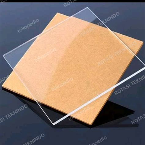 Jual Akrilik Lembaran Bening Tebal Mm X Cm X Cm Acrylic Sheet