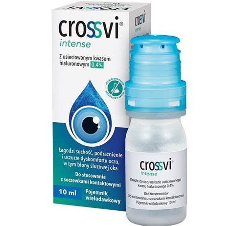 Crossvi Intense Krople Do Oczu Ml Cena Opinie Wskazania