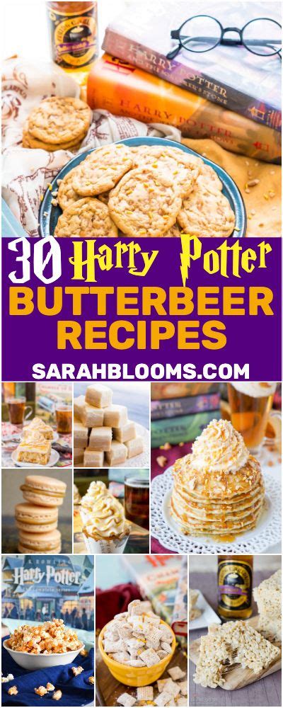 30 Magical Harry Potter Butterbeer Recipes • Sarah Blooms Butterbeer