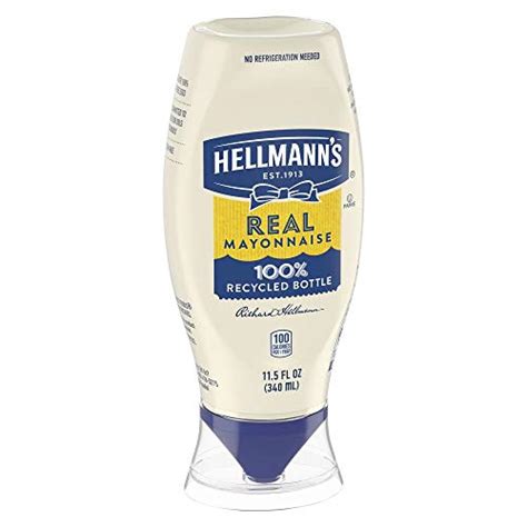 Hellmann S Real Mayonnaise Squeeze Bottle Made From 100 Recycled