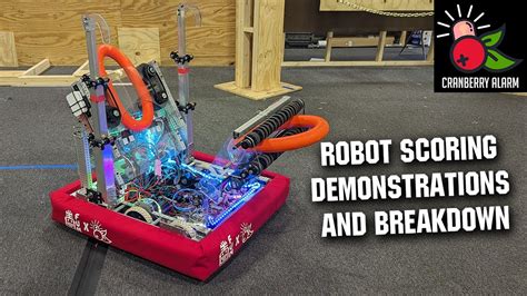 Robot Scoring Demonstrations And Breakdown Ri3d Cranberry Alarm