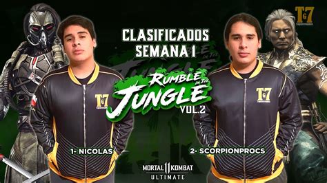 Grand Finals Scorpionprocs Vs Nicolas Mk Rumble In The Jungle Sur