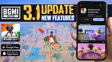 BGMI 3 1 UPDATE Best Features New Changes More NATURAL YT YouTube