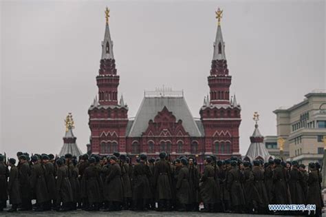 Rehearsal For 78th Anniversary Of Legendary Military Parade Held In Moscow Global Times