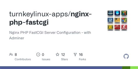 Github Turnkeylinux Apps Nginx Php Fastcgi Nginx Php Fastcgi Server