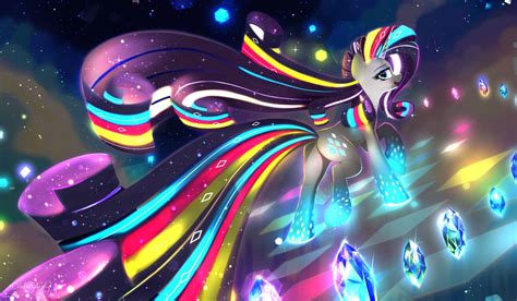 Raritys Rainbow Power Form Neon Version By Darksly Z On Deviantart