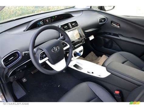 Black Interior 2016 Toyota Prius Three Touring Photo 111287767