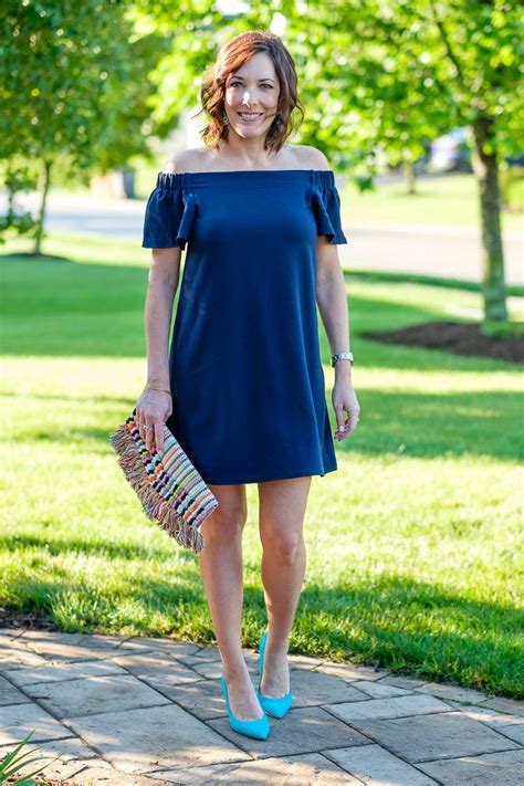 Off The Shoulder Dress Two Ways Jo Lynne Shane Shoulder Dress