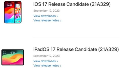 Ios 17 Ipados 17 Release Dates Announced By Apple • Iphone In Canada Blog