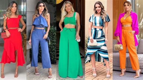 Conjuntos De Ropa De Moda 2021 Outfits Y Looks Elegantes Y Casuales Con