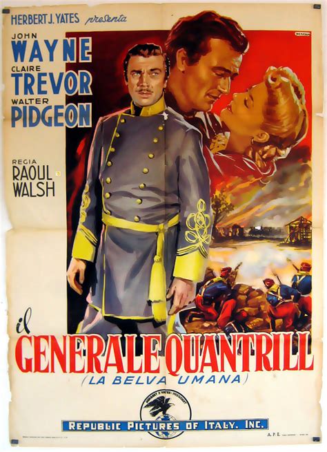 Generale Quantrill Il Movie Poster Dark Command Movie Poster