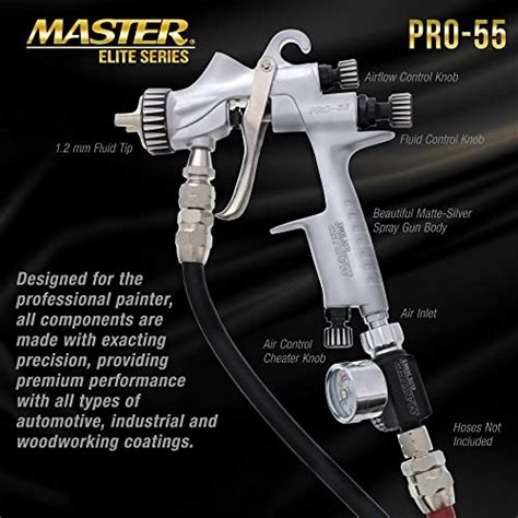 Master Elite High Performance Pro Series Hvlp Pressure Feed Spray