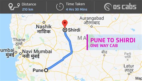 Pune To Shirdi One Way Taxi Pay Half Price Oscabs