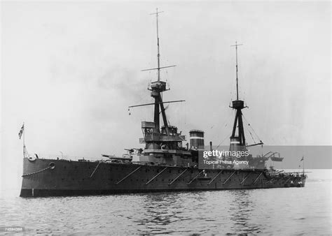 The British Navy Battlecruiser Hms Invincible 1911 The First News