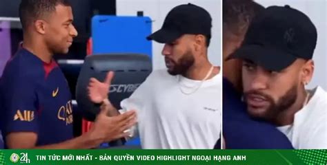 Lộ clip Neymar chia tay dàn sao PSG bị soi thái độ lạ với Mbappe