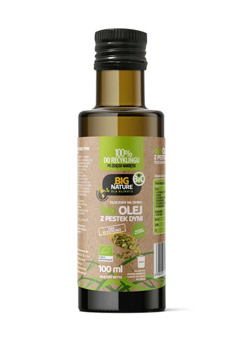 Olej Z Pestek Dyni Nierafinowany 100 Ml Big Nature 15141271628 Allegro Pl