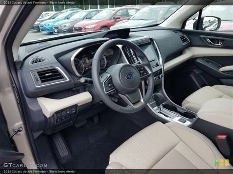 Warm Ivory Interior Photo For The 2019 Subaru Ascent Premium 128432272