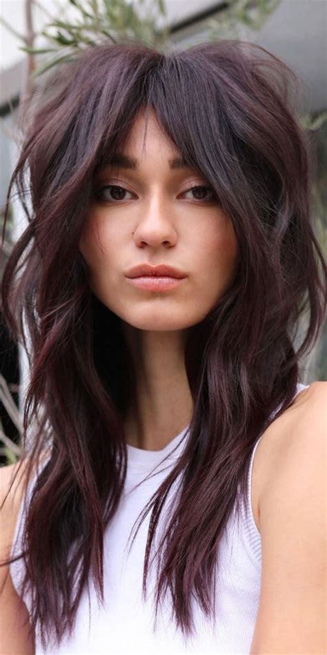 Shag Haircuts That Re Low Maintenance Yet Stylish Haircut Burgundy