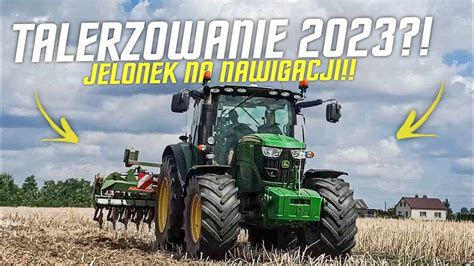 TALERZOWANIE NOWYM NABYTKIEM John Deere Vs Amazone Pracę