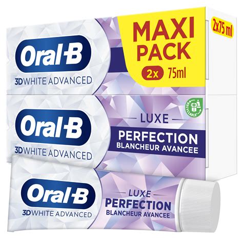 Oral B D White Advanced Luxe Perfection Dentifrice Ml