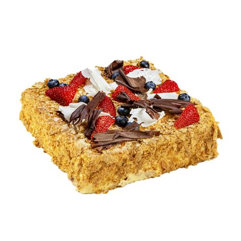 Купить торт наполеон bocconto 1,6кг с доставкой на дом в магазине SPAR